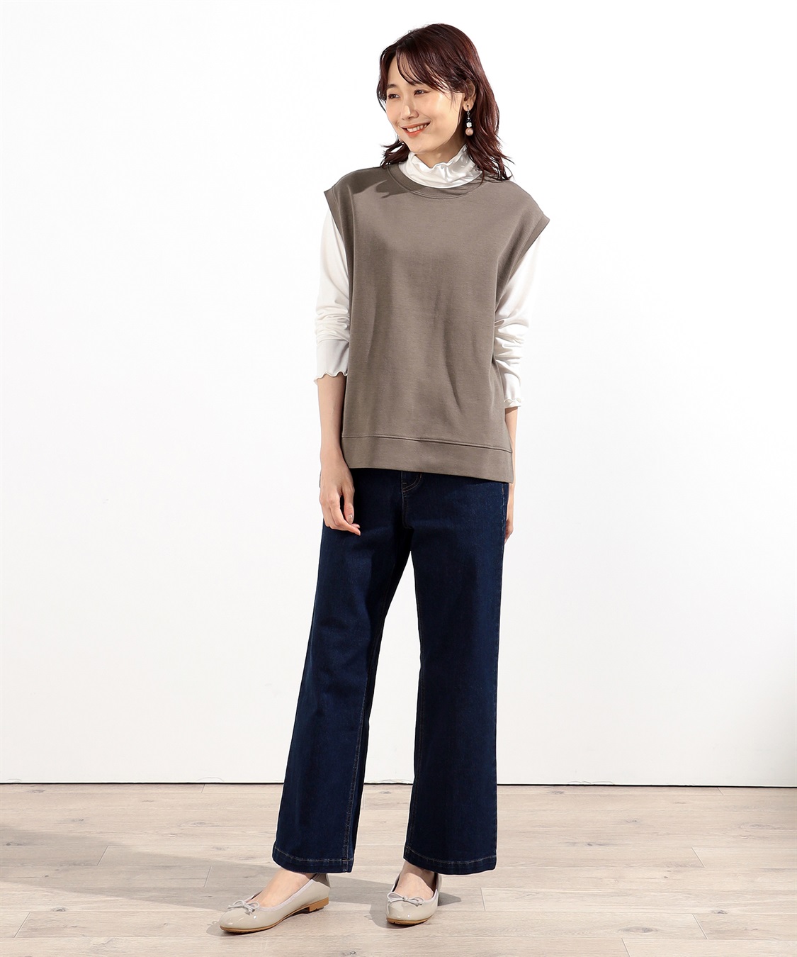 Petit Honfleur カットソーベスト_sub_7