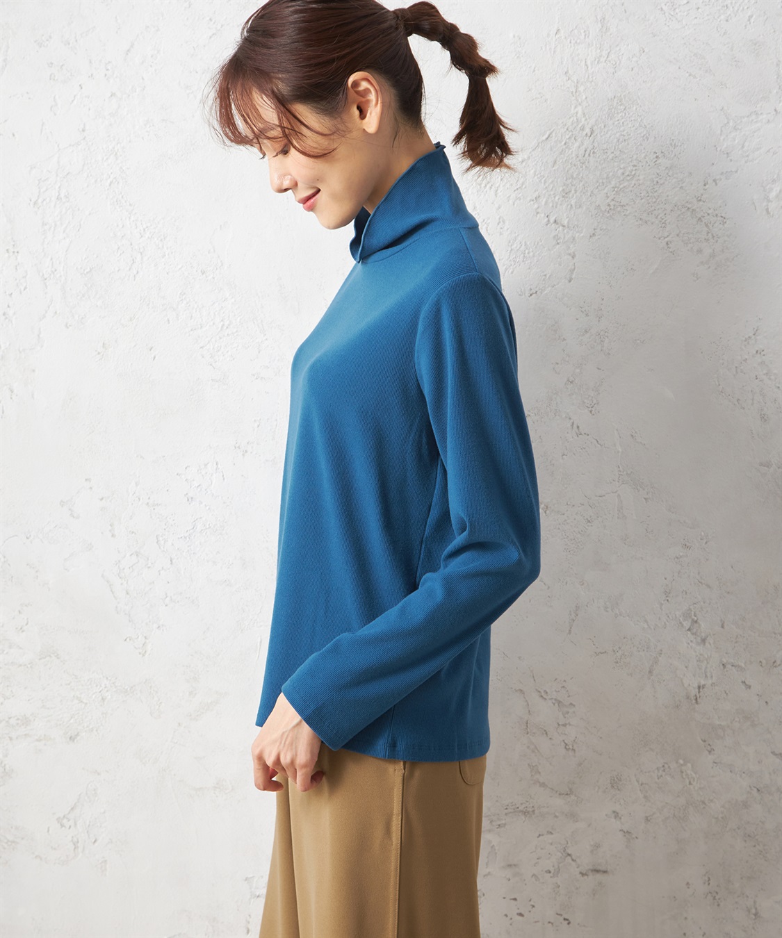 Petit Honfleur メロークシュタートルネックTシャツ_sub_1