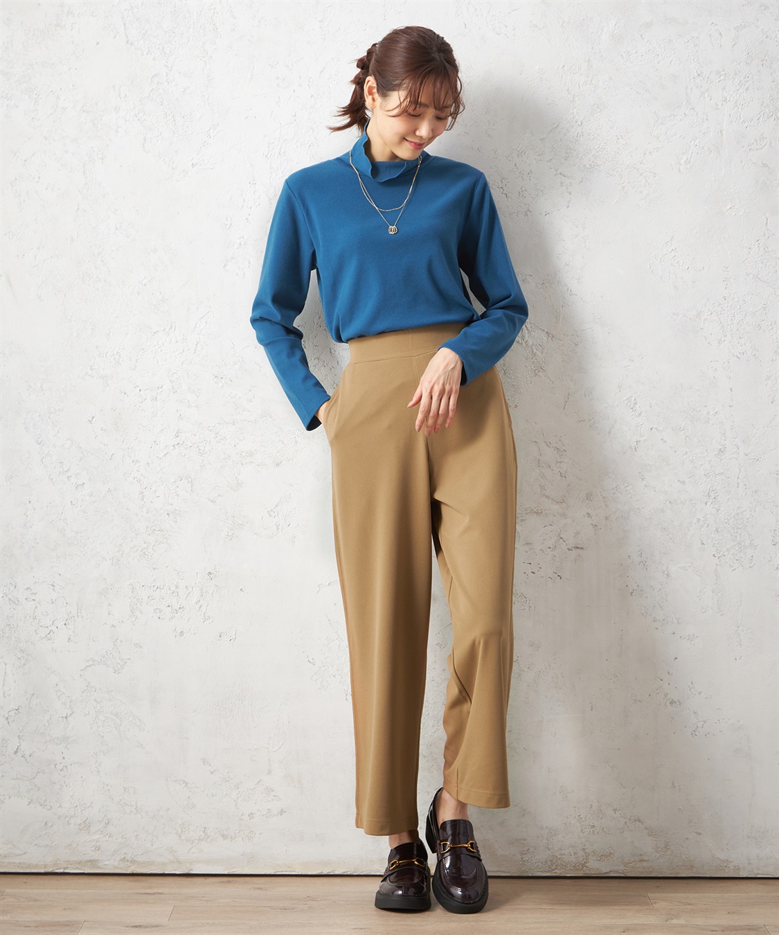 Petit Honfleur メロークシュタートルネックTシャツ_sub_7