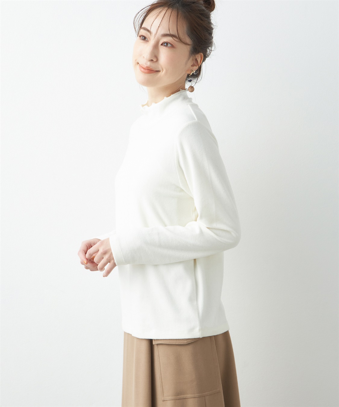 Petit Honfleur メロークシュハイネックプルオーバー_sub_1