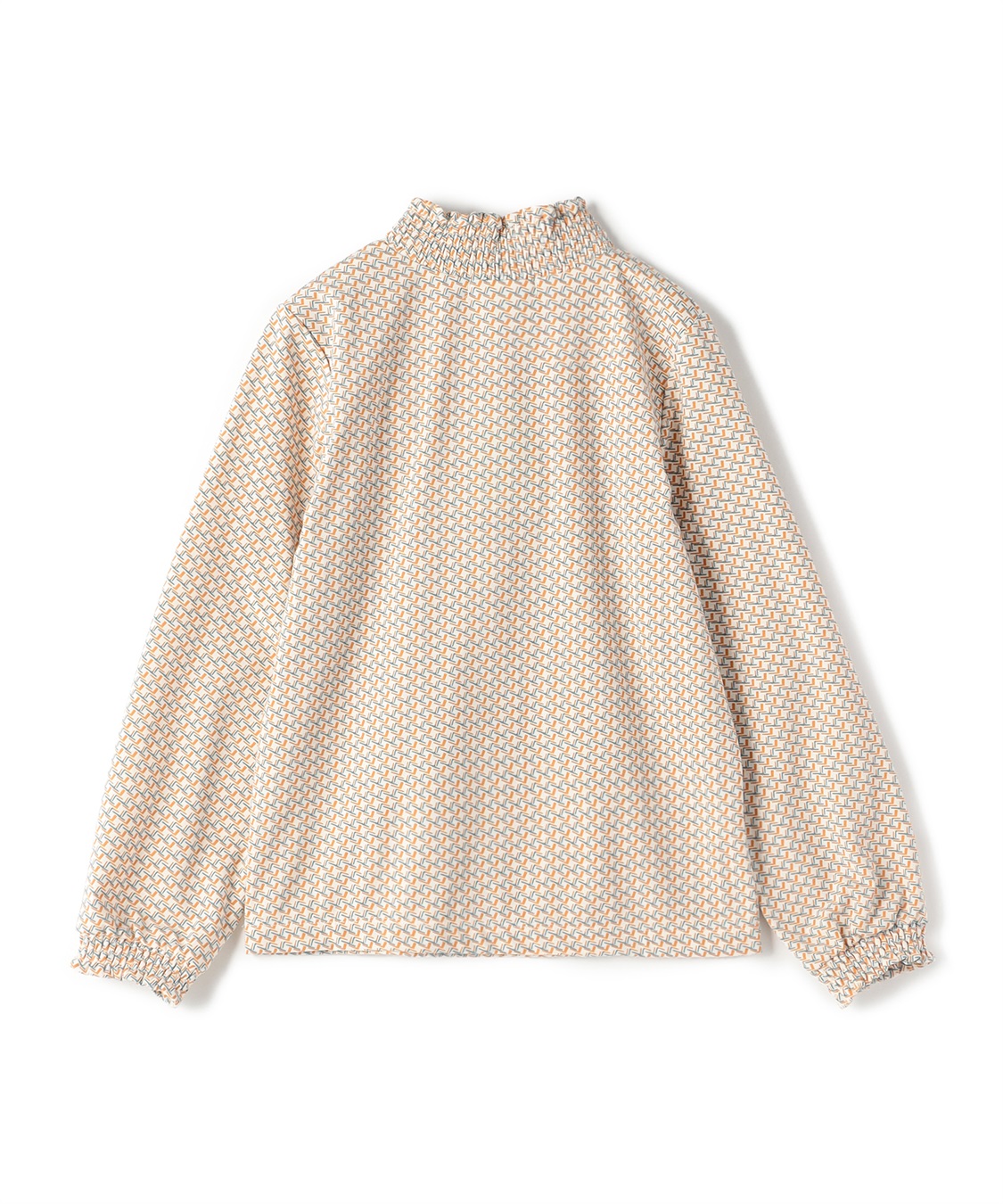 Petit Honfleur フリル衿プリントプルオーバー_sub_3