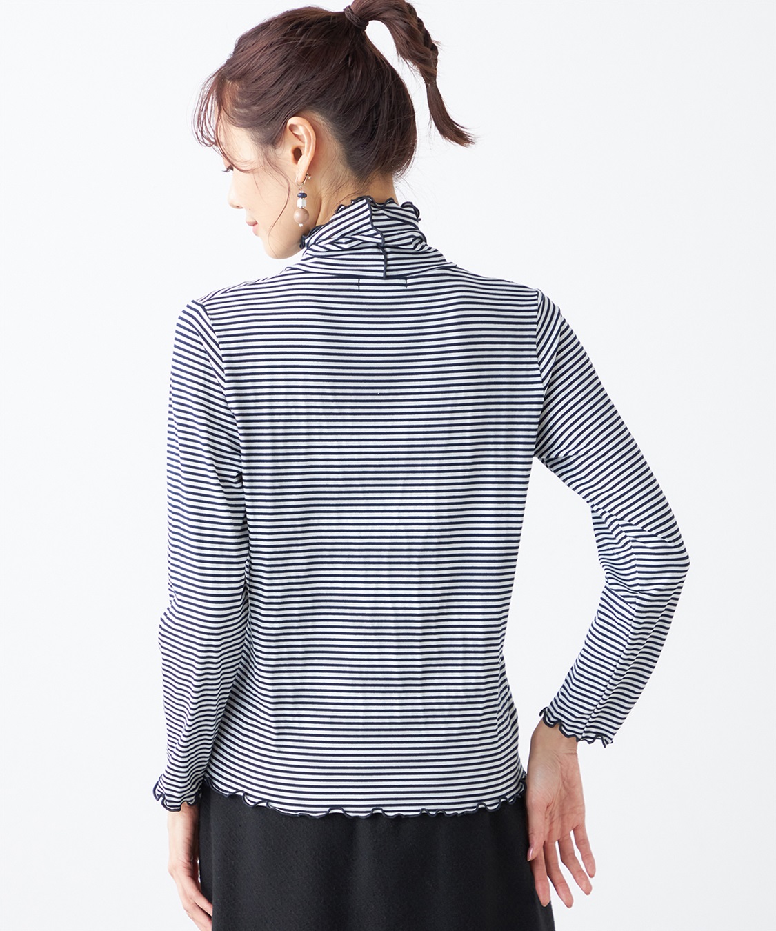 Petit Honfleur ハイネックTシャツ_sub_2