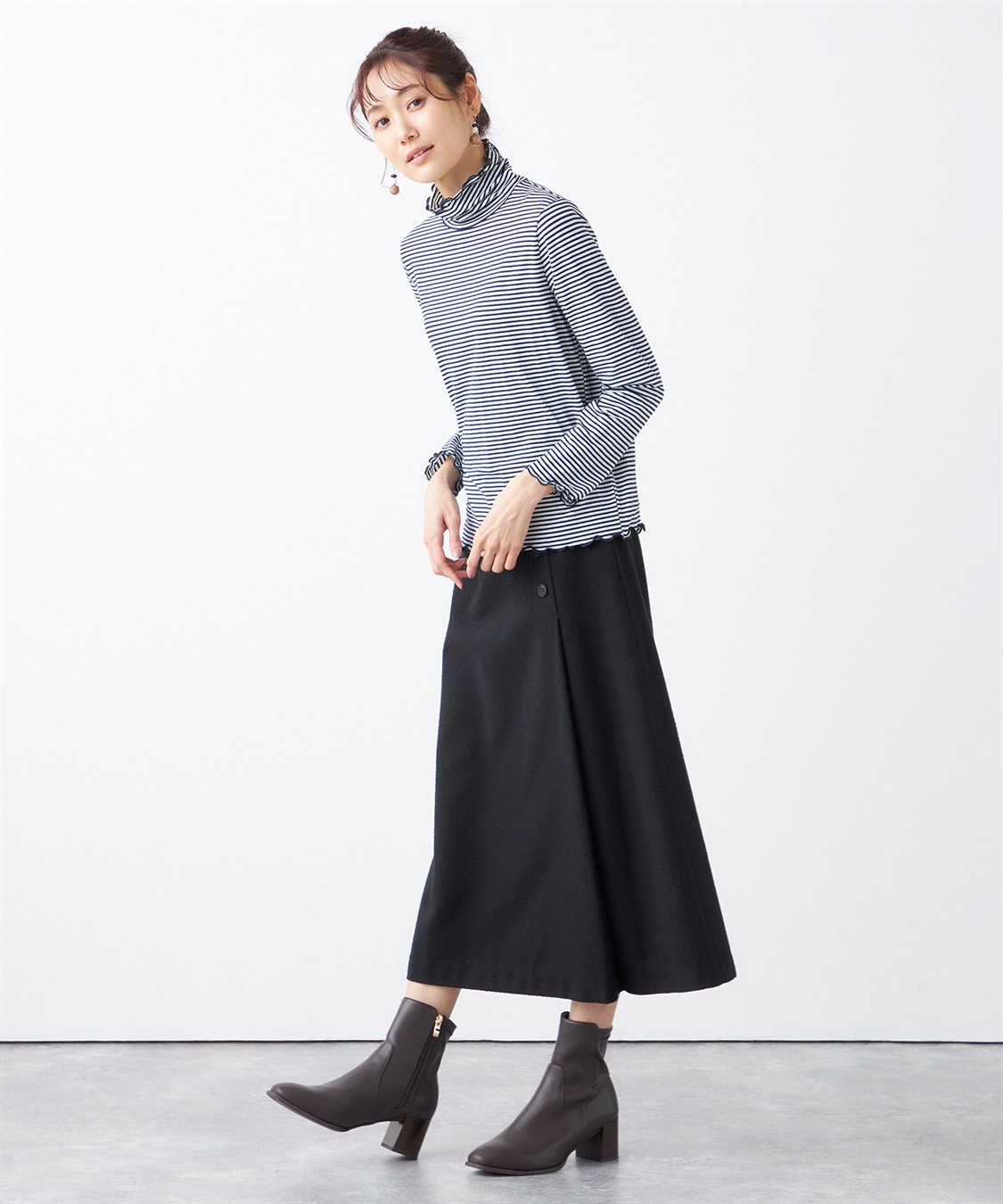 Petit Honfleur ハイネックTシャツ_sub_7