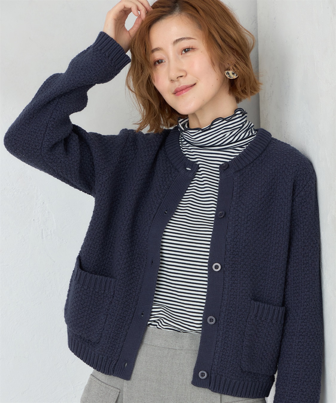 Petit Honfleur ハイネックTシャツ_sub_8