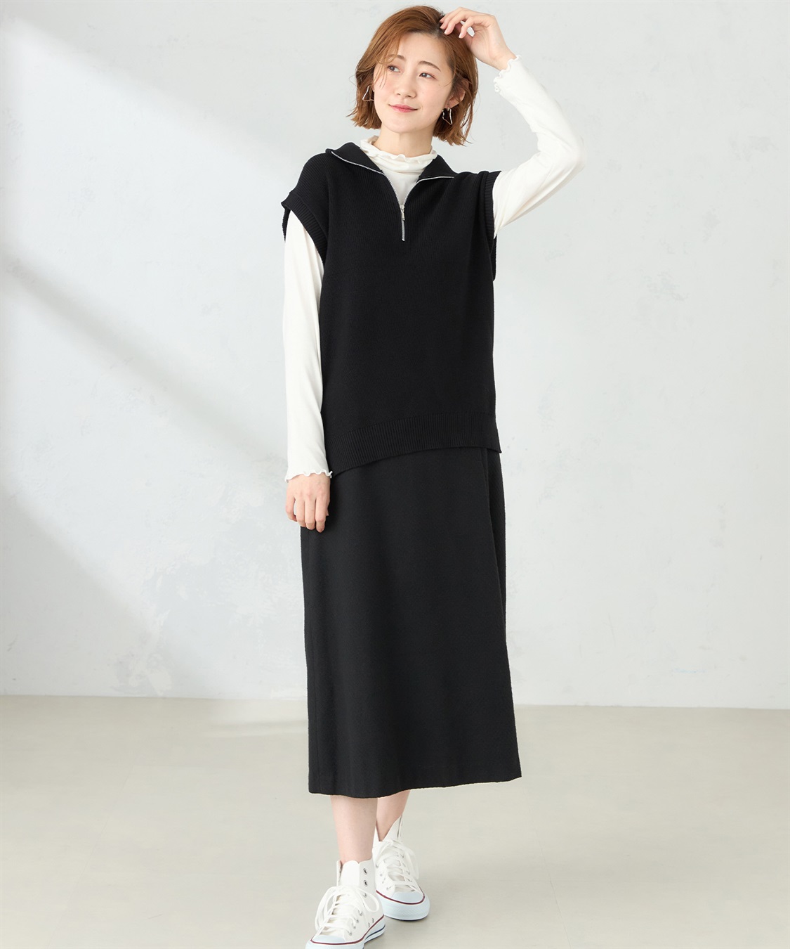 Petit Honfleur ハイネックTシャツ_sub_11