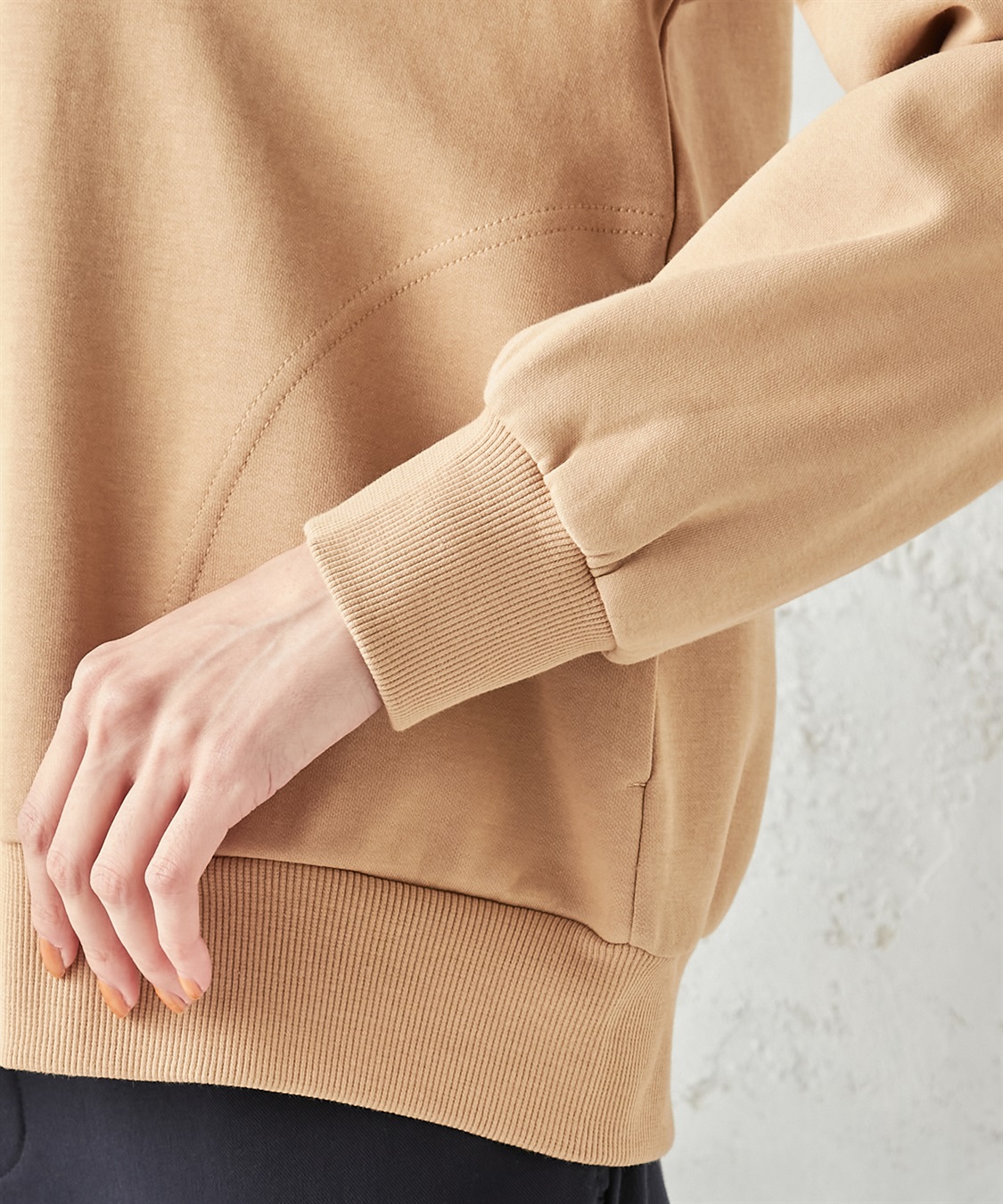 フードプリントジップパーカー Petit Honfleur｜クロスプラス公式通販