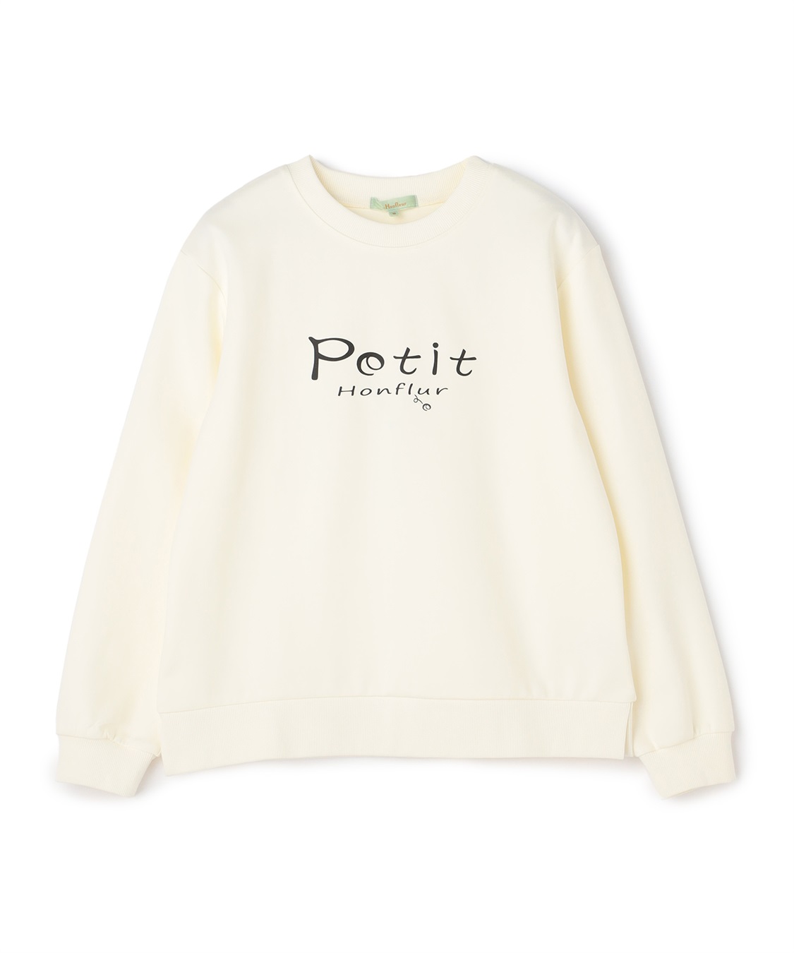 Petit Honfleur ロゴダンボールプルオーバー_sub_2