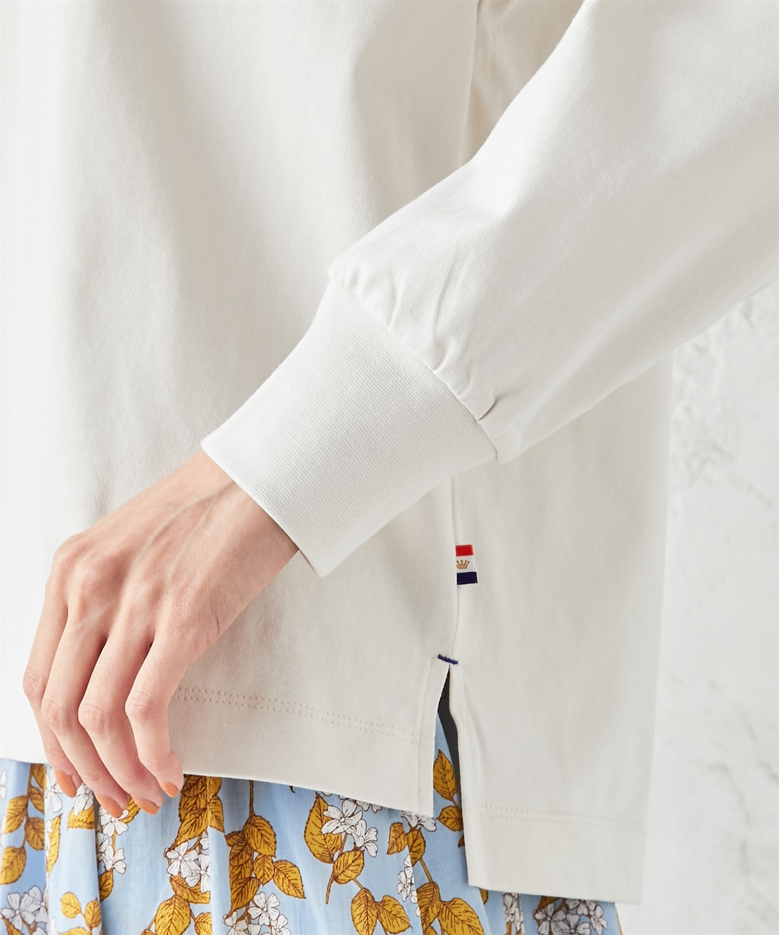 Petit Honfleur モックネックTシャツ_sub_4