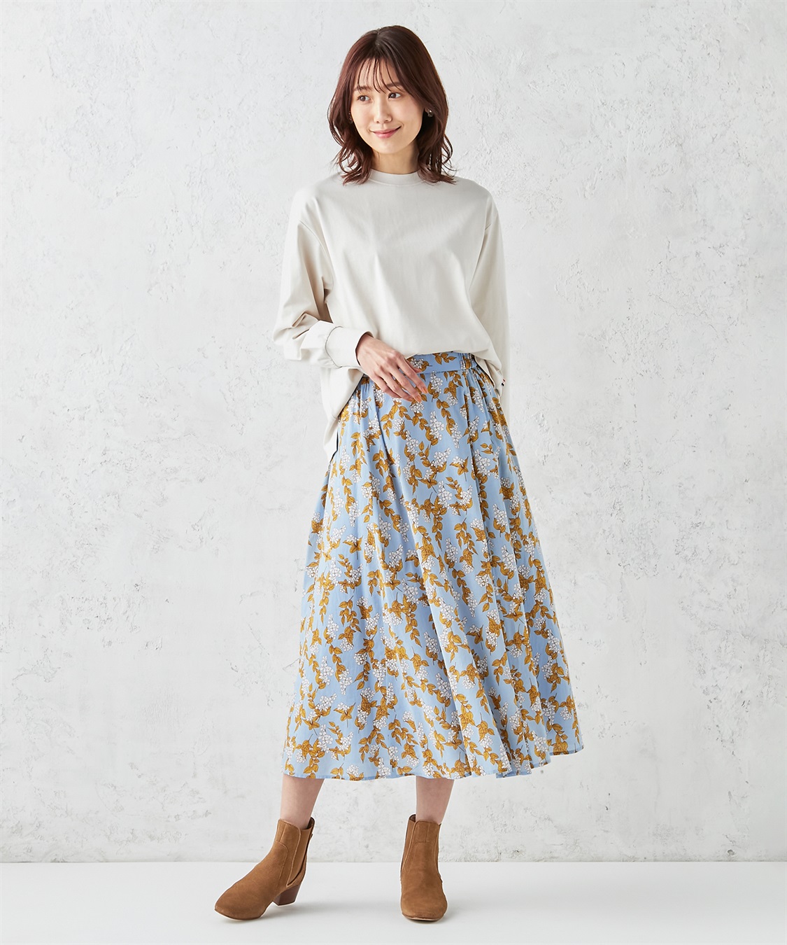 Petit Honfleur モックネックTシャツ_sub_8