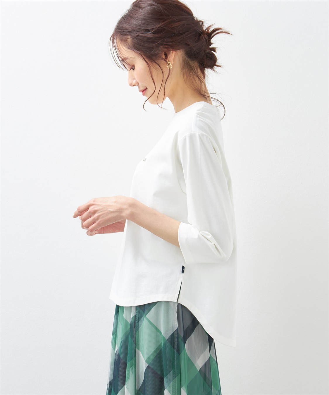 Petit Honfleur ロゴTシャツ_sub_2