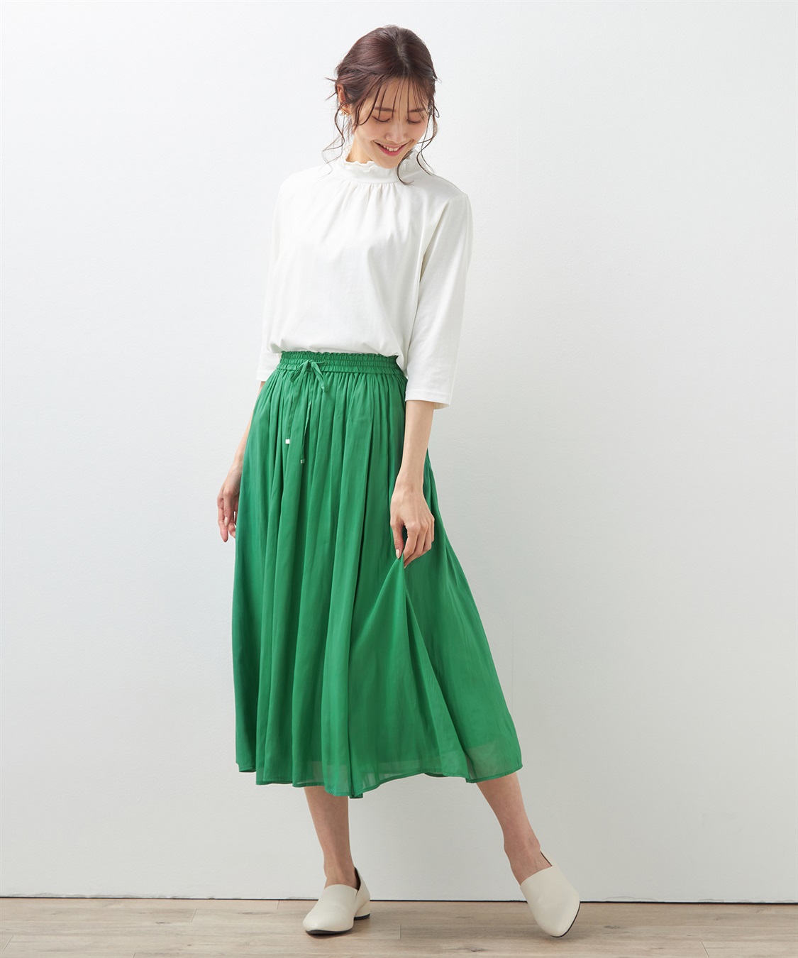 Petit Honfleur レースシャーリングプルオーバー_sub_9