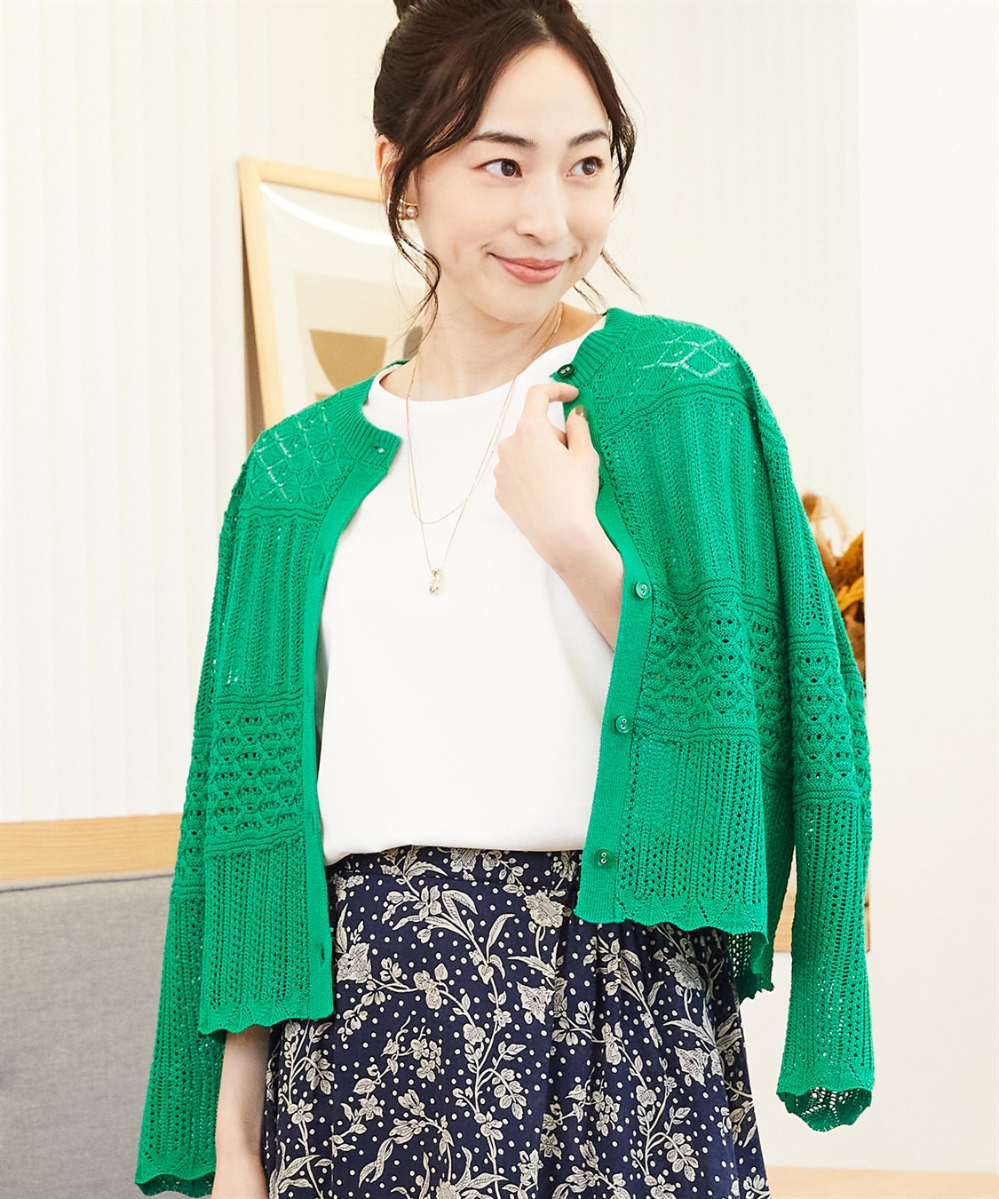 Petit Honfleur 【汗じみ防止】タックTシャツ_sub_10