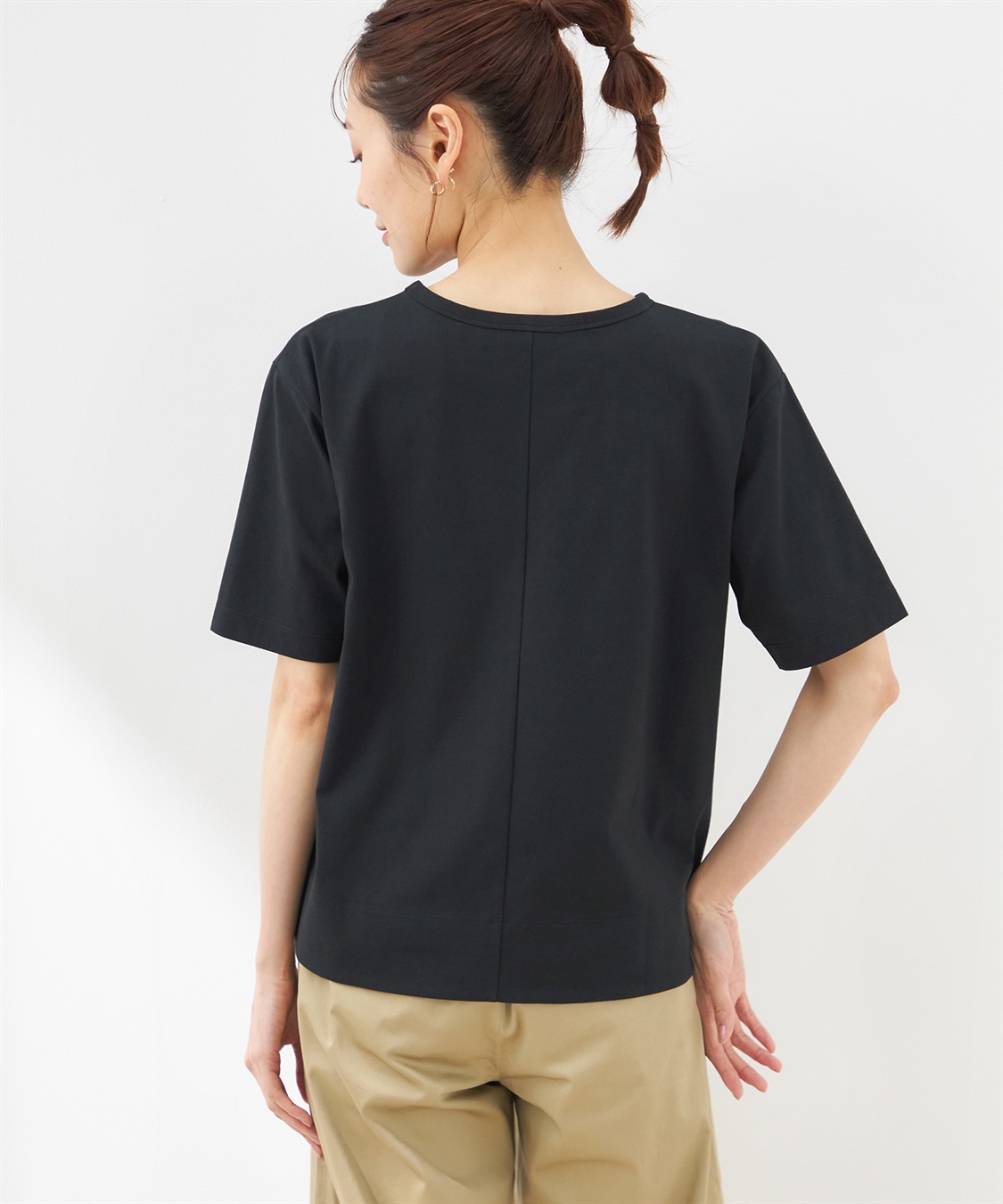 Petit Honfleur 【汗じみ防止】ラグランTシャツ_sub_3