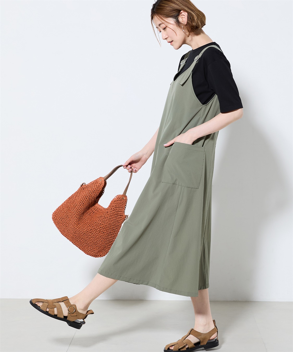 Petit Honfleur 【汗じみ防止】ラグランTシャツ_sub_15