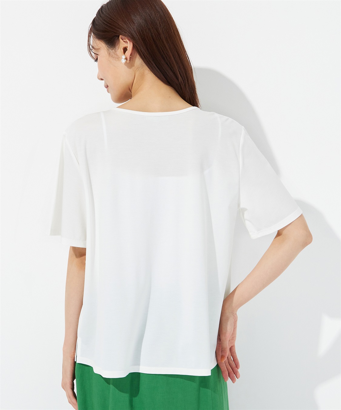 Petit Honfleur 【冷感】フロントタックブラウス_sub_4