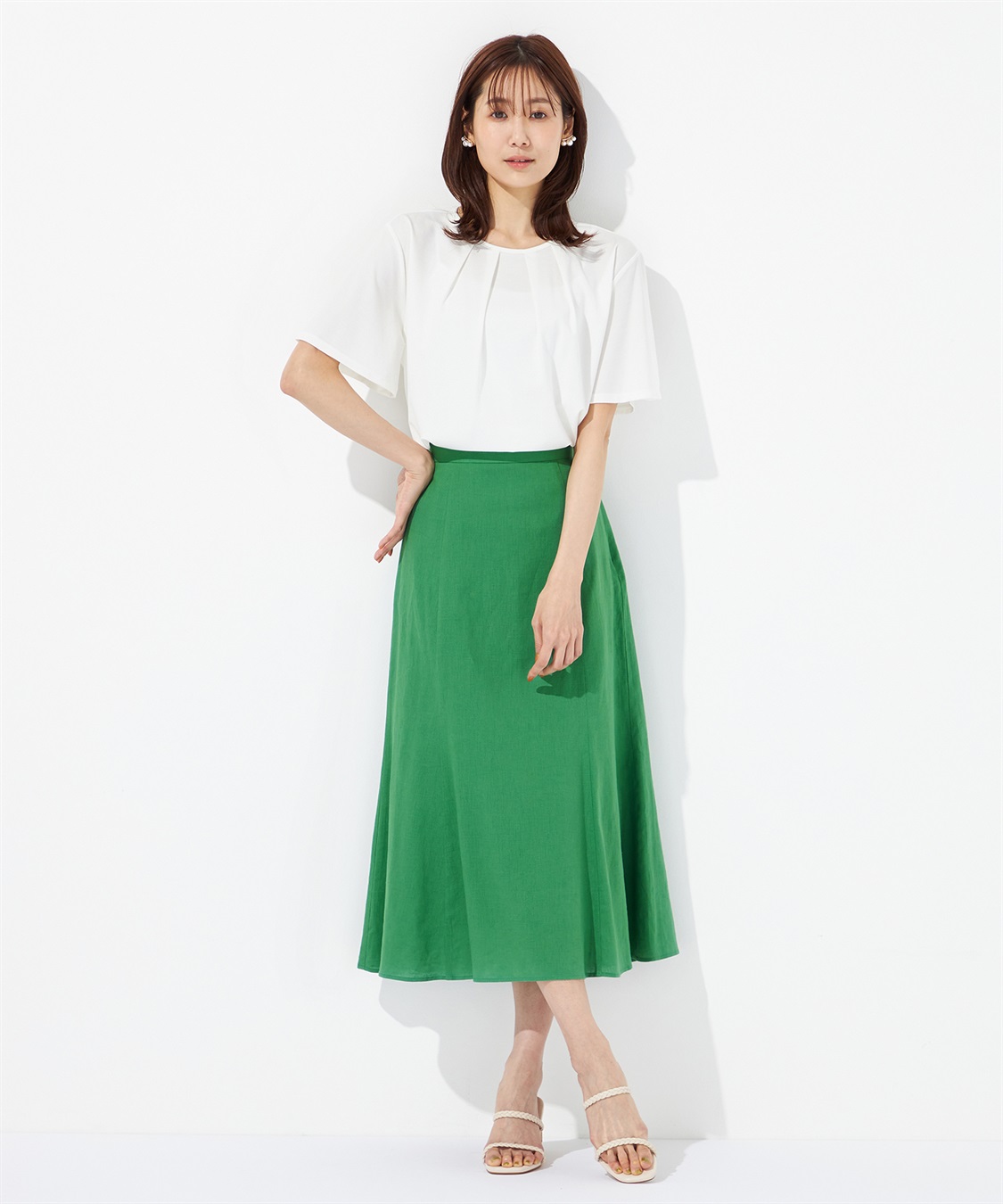 Petit Honfleur 【冷感】フロントタックブラウス_sub_11