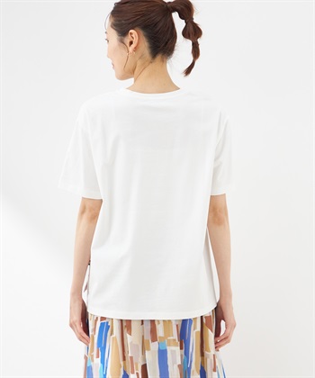 Petit Honfleur ロゴプリントTシャツ_subthumb_2