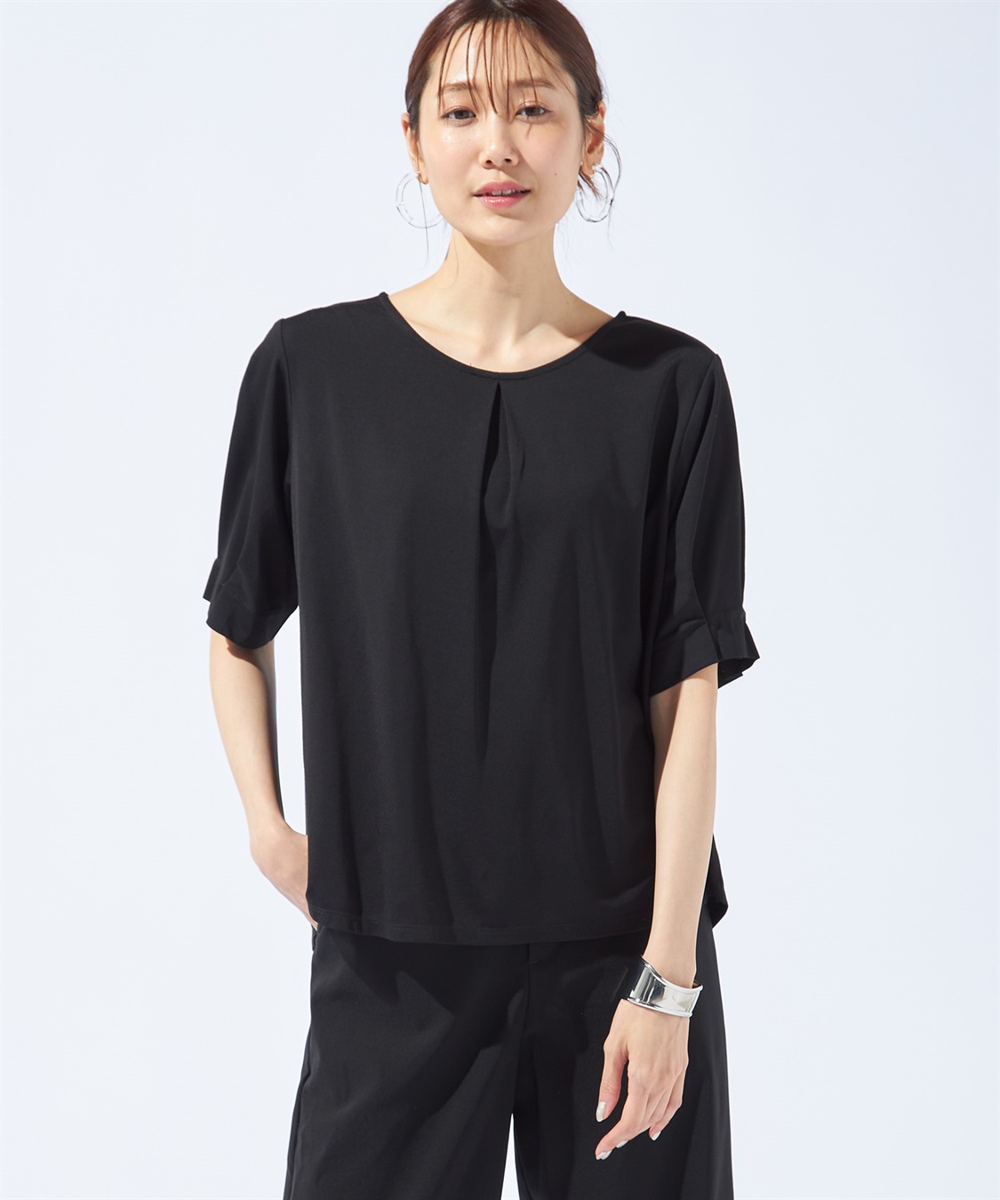 Petit Honfleur 【冷感】タックプルオーバー_sub_12