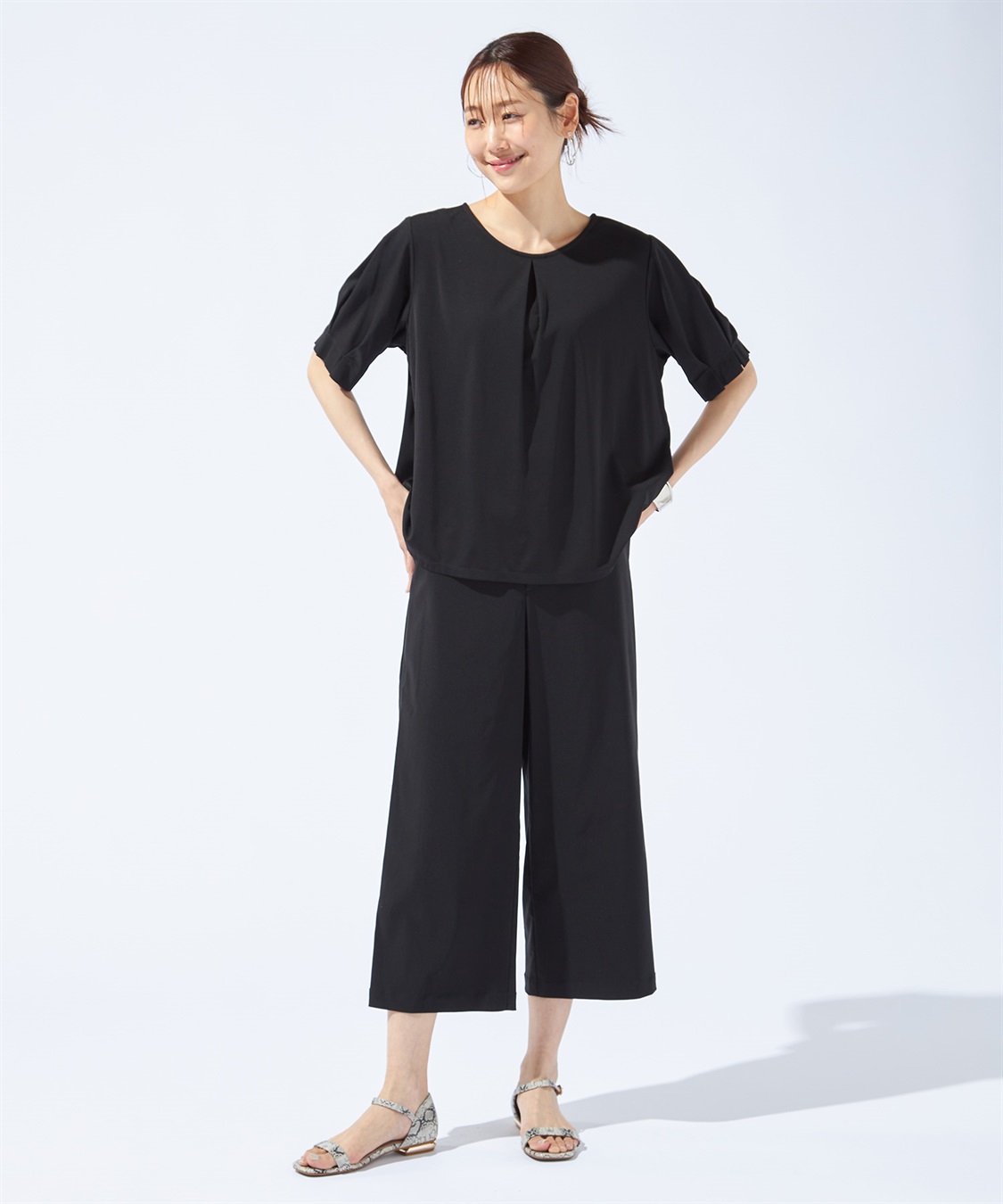 Petit Honfleur 【冷感】タックプルオーバー_sub_15