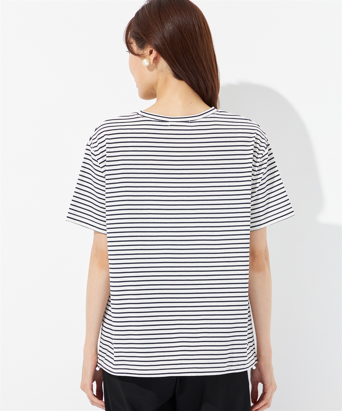 Petit Honfleur ドロストTシャツ_sub_4