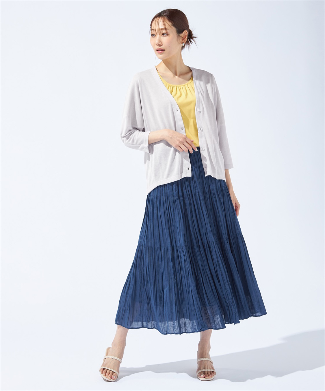 Petit Honfleur 【冷感】ドルマンカーディガン_sub_1