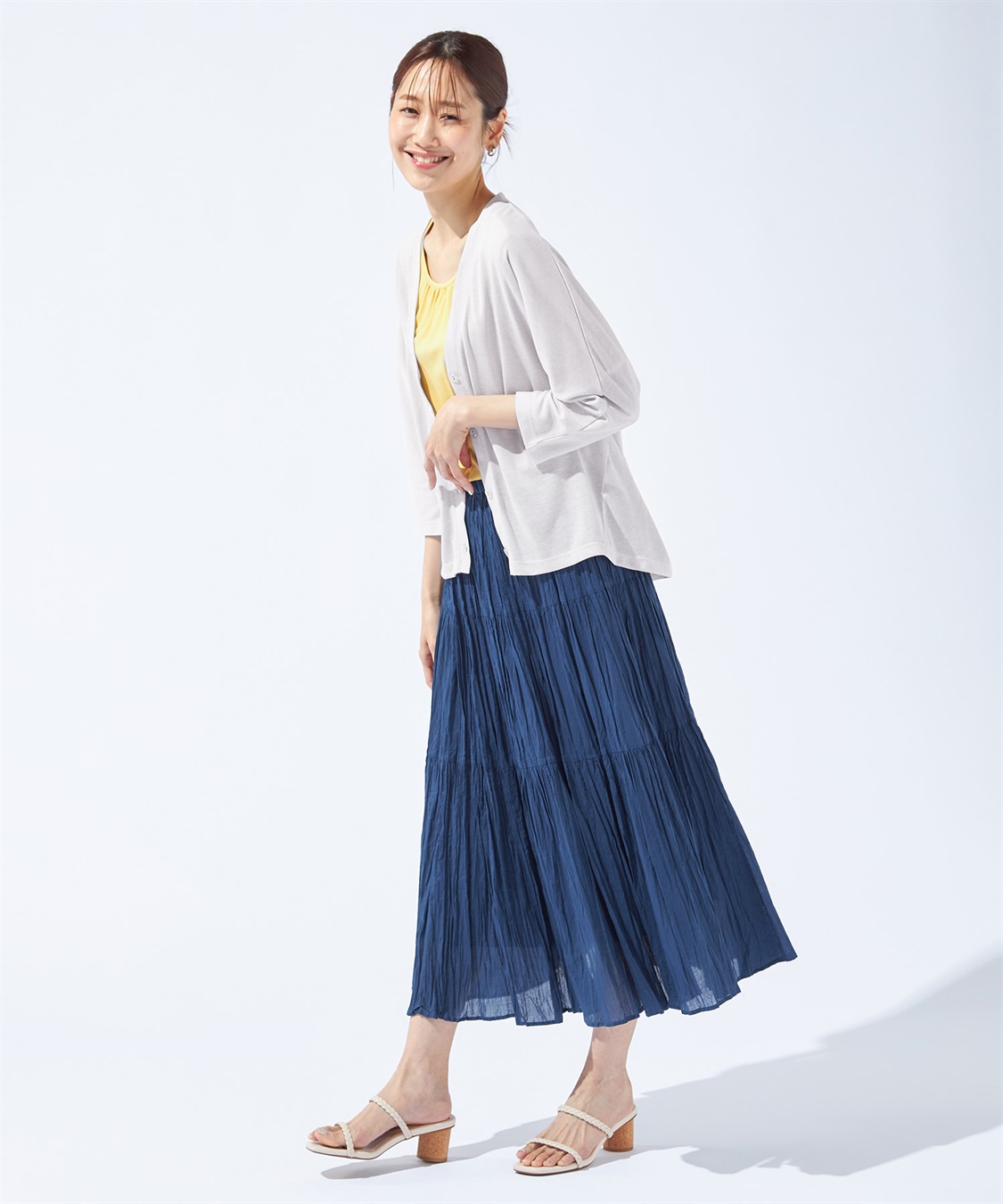 Petit Honfleur 【冷感】ドルマンカーディガン_sub_3