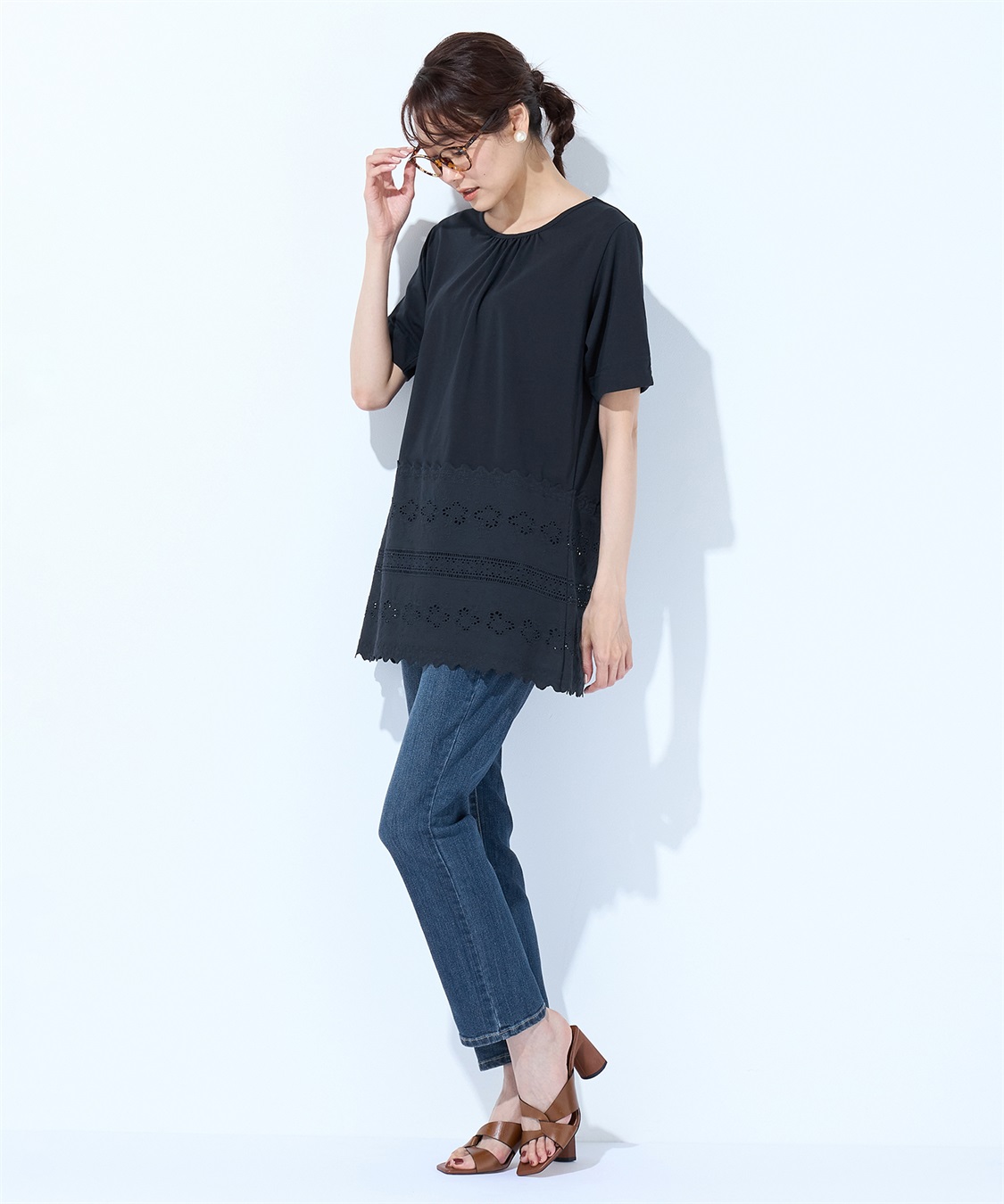 Petit Honfleur ドッキングレースプルオーバー_sub_8