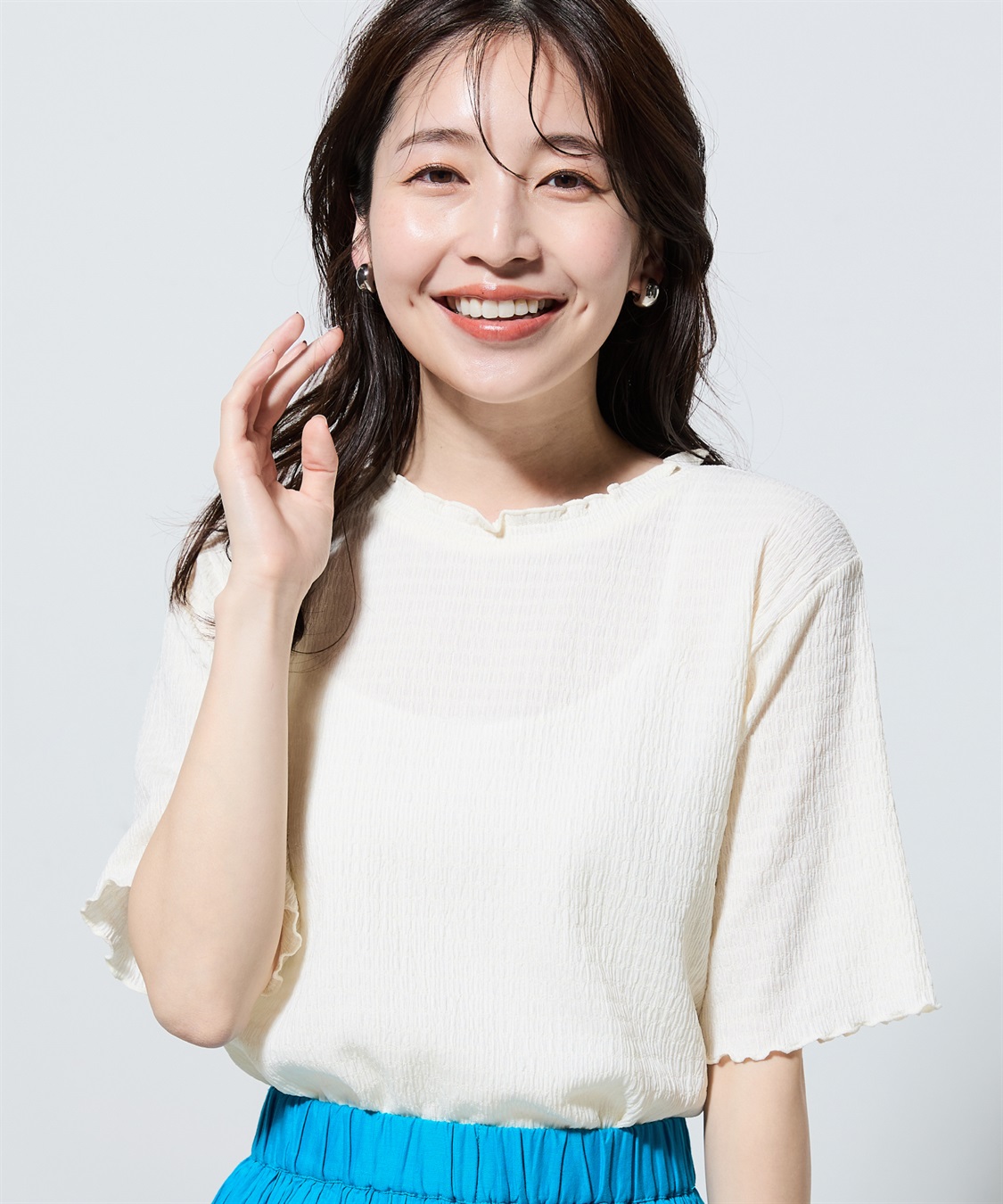 Petit Honfleur メローフリルプルオーバー_sub_1