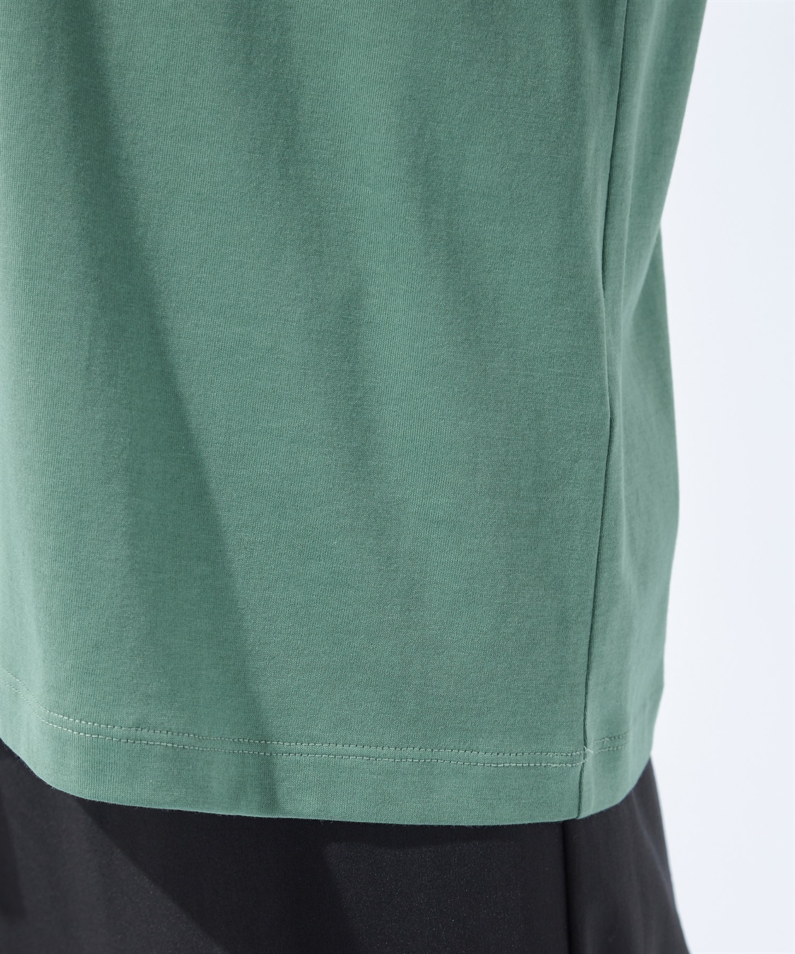 Petit Honfleur 【汗じみ防止・UVカット・冷感】フロントタックTシャツ_sub_9