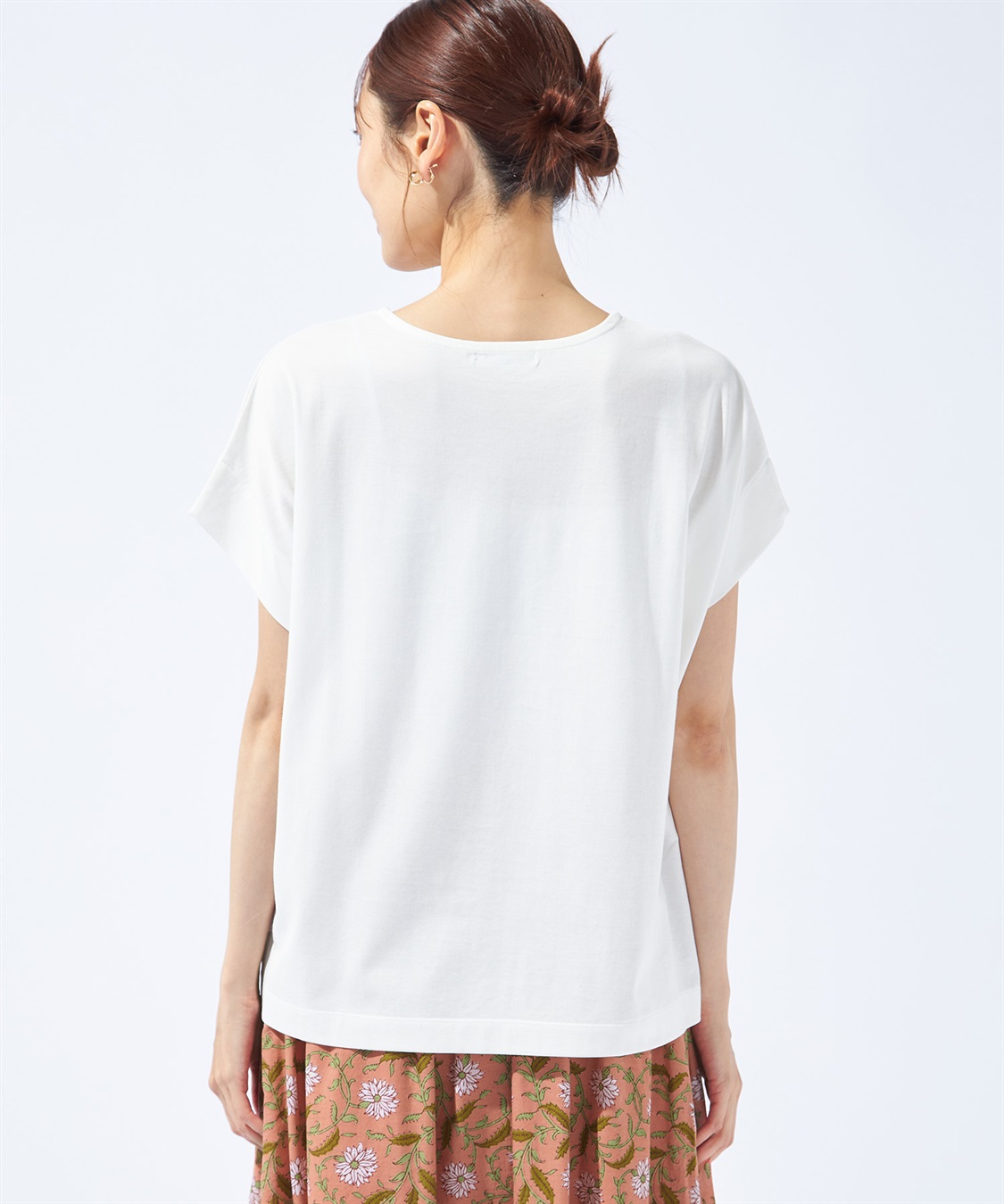 Petit Honfleur 【汗じみ防止・UVカット・冷感】フレンチスリーブプルオーバー_sub_6