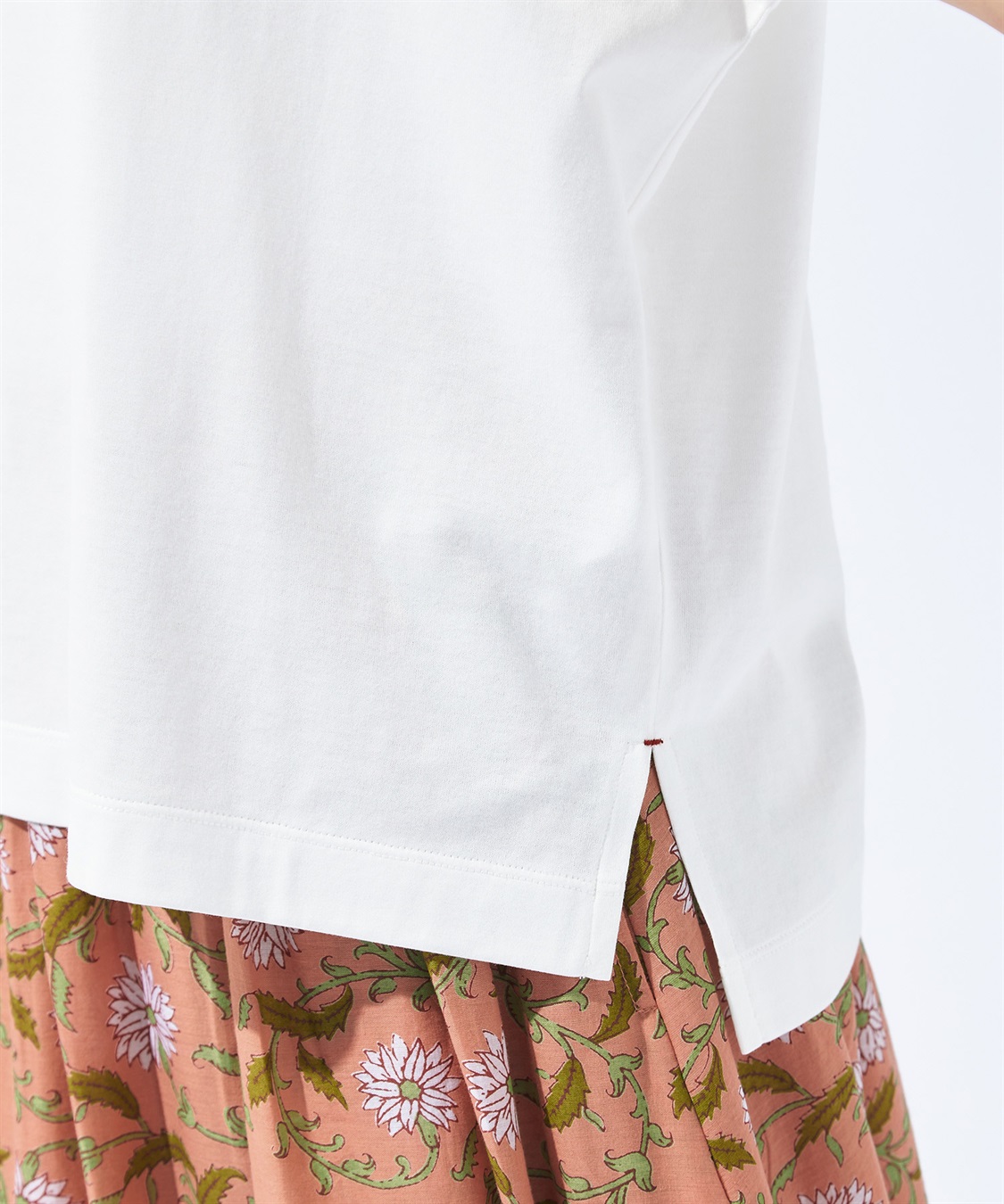 Petit Honfleur 【汗じみ防止・UVカット・冷感】フレンチスリーブプルオーバー_sub_9