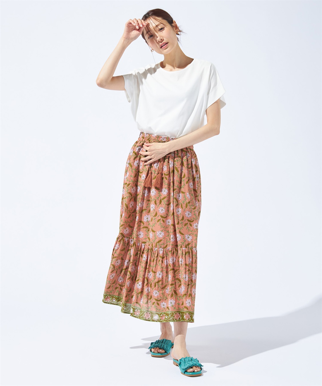 Petit Honfleur 【汗じみ防止・UVカット・冷感】フレンチスリーブプルオーバー_sub_14