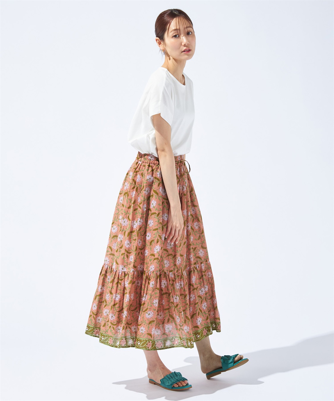 Petit Honfleur 【汗じみ防止・UVカット・冷感】フレンチスリーブプルオーバー_sub_15