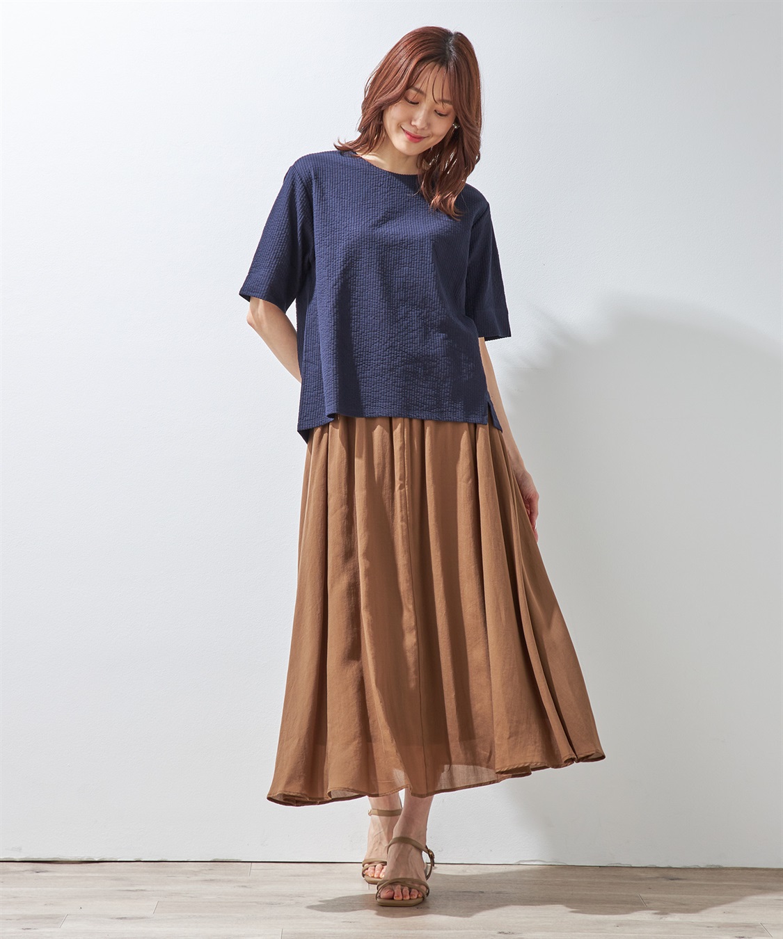 Petit Honfleur サッカーストライプTシャツ_sub_15