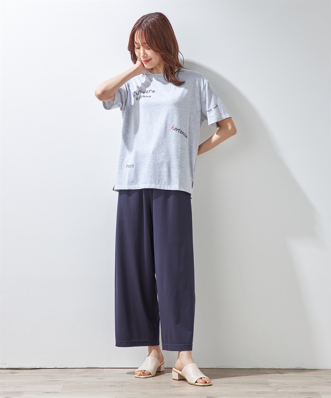 Petit Honfleur ミックスロゴプルオーバー_sub_11