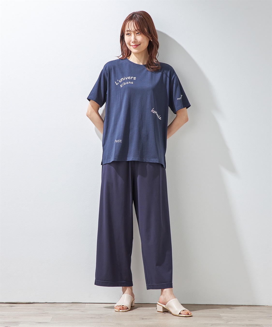 Petit Honfleur ミックスロゴプルオーバー_sub_12