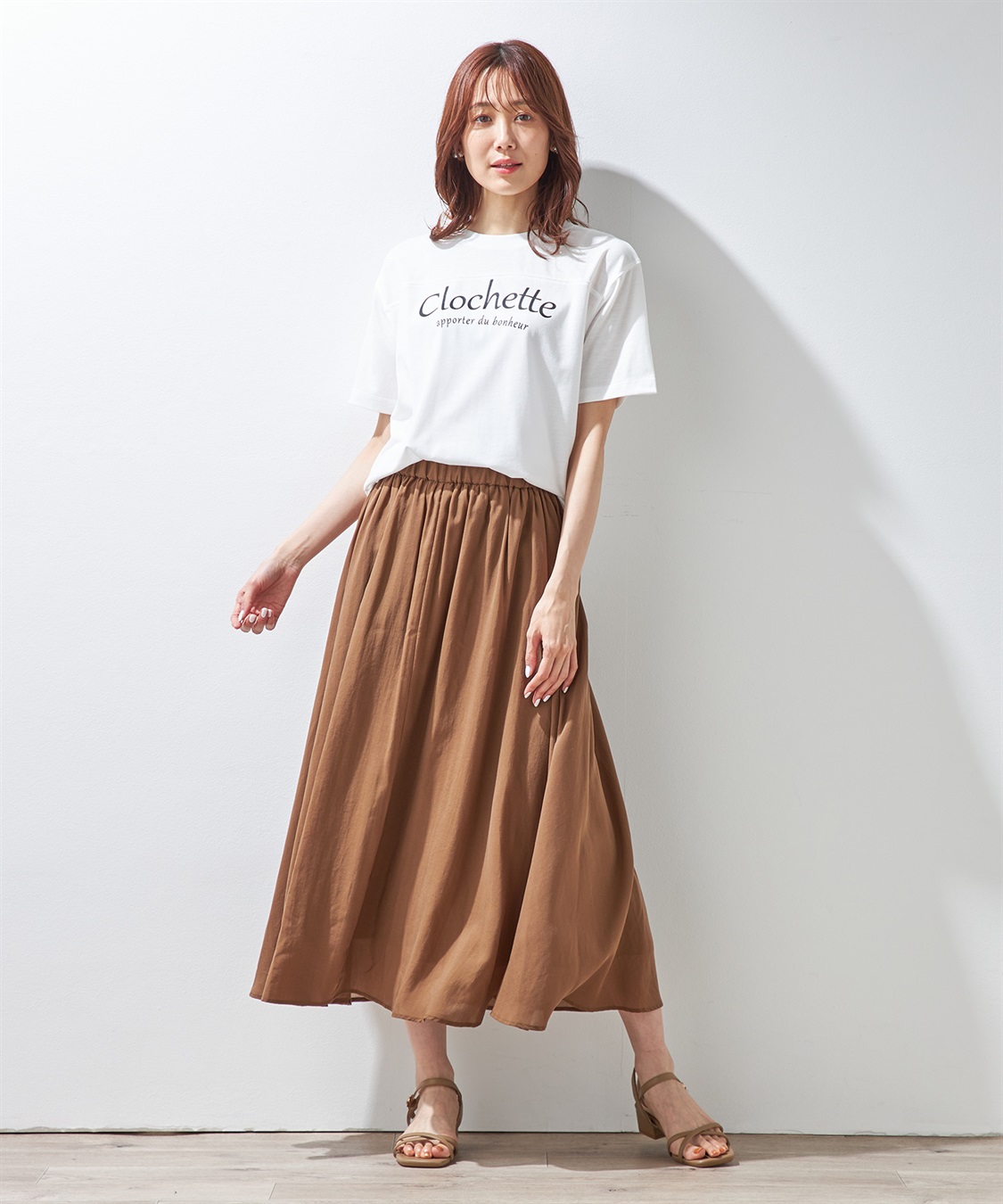 Petit Honfleur 切替ロゴTシャツ_sub_12