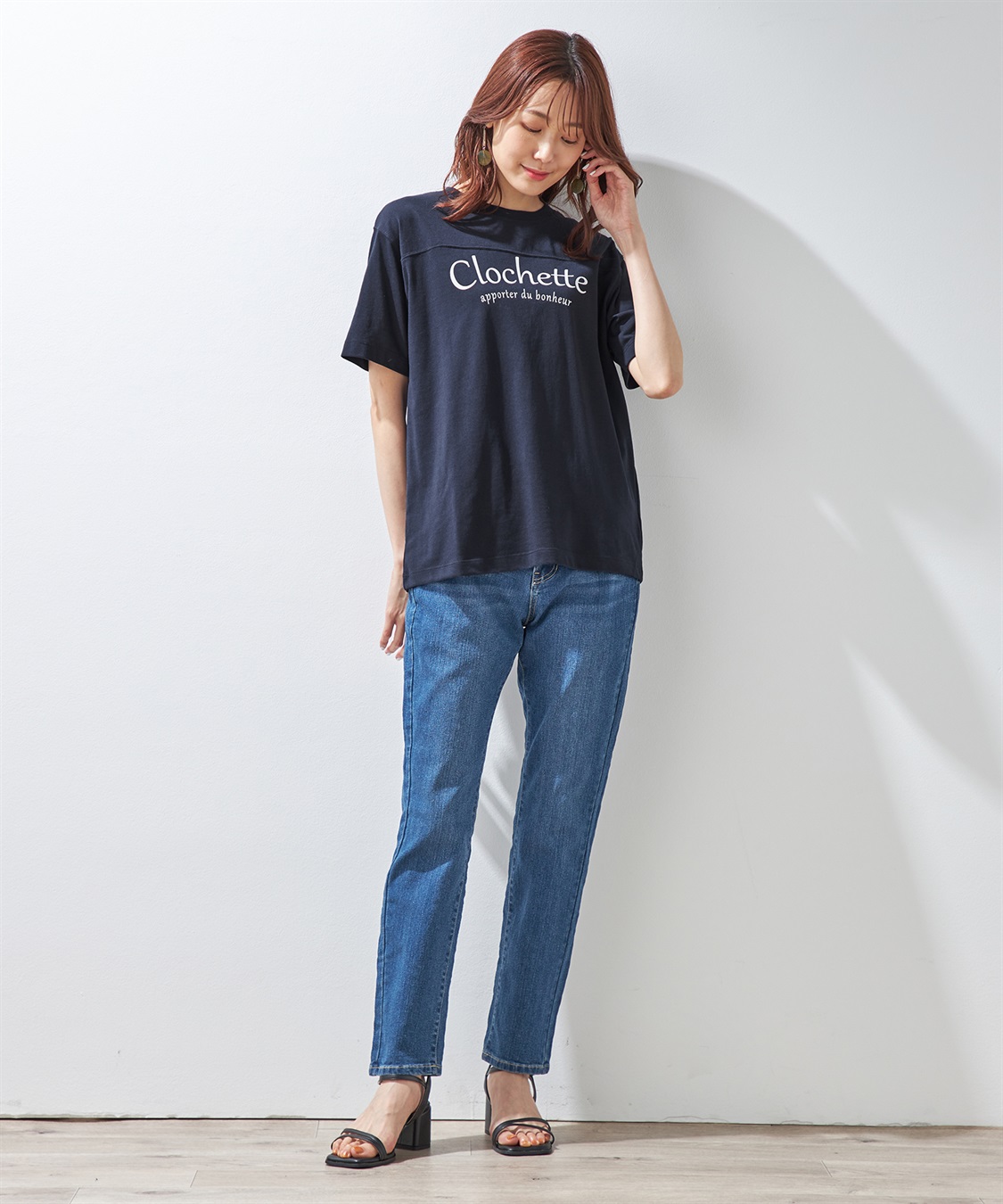 Petit Honfleur 切替ロゴTシャツ_sub_16