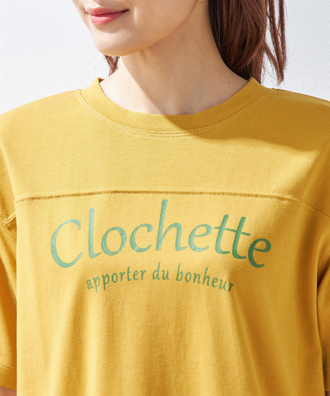 Petit Honfleur 切替ロゴTシャツ_sub_21