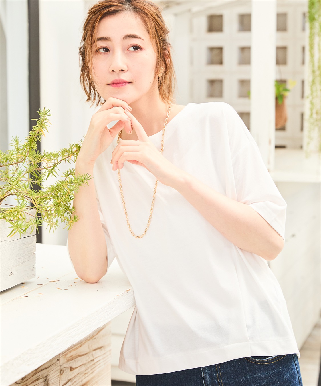 Petit Honfleur タックTシャツ_sub_1