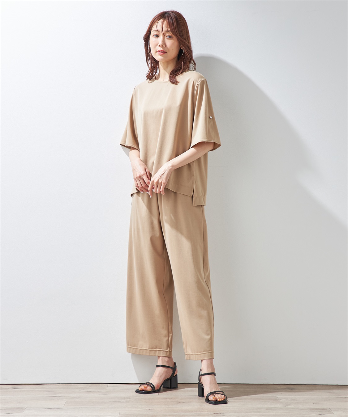 Petit Honfleur ストレッチカノコTシャツ_sub_14