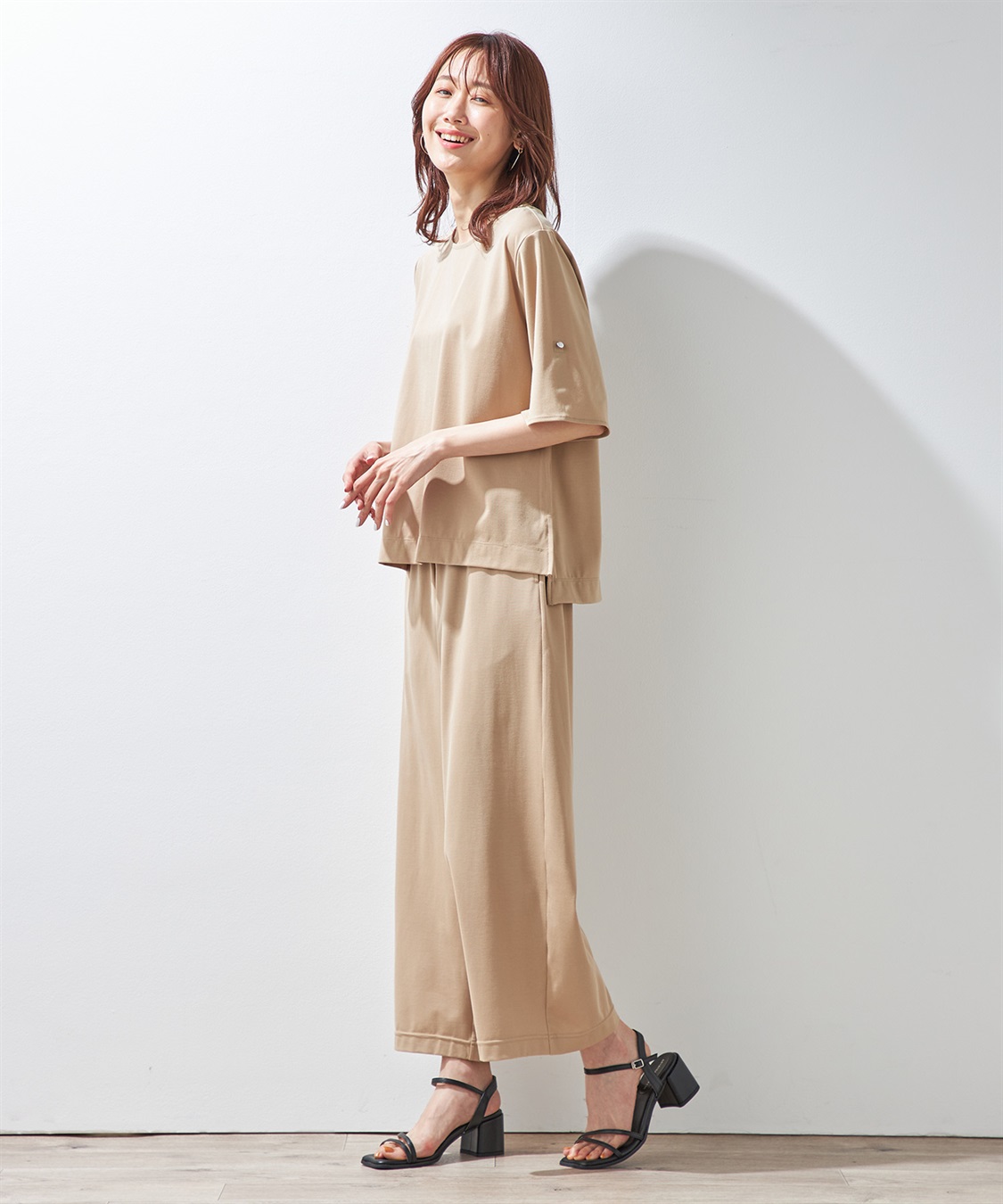 Petit Honfleur ストレッチカノコTシャツ_sub_15