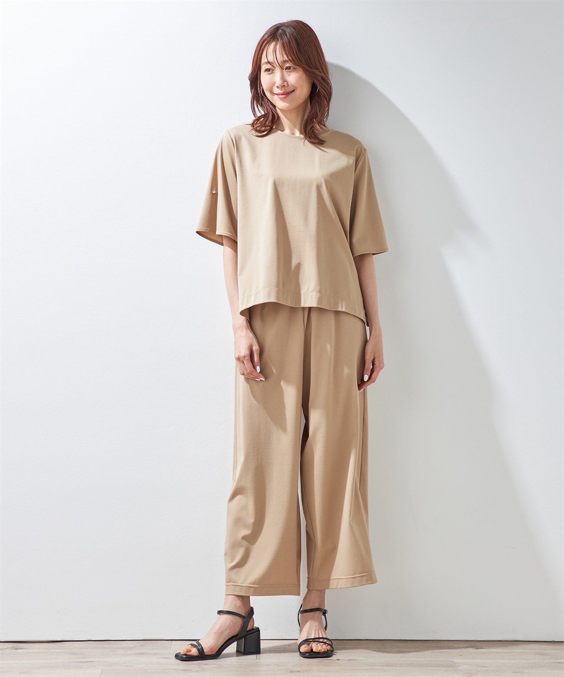 Petit Honfleur ストレッチカノコTシャツ_sub_16