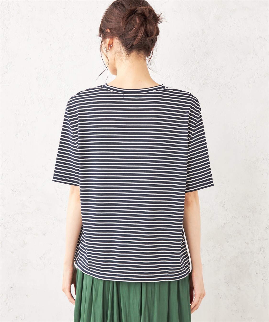 Petit Honfleur ドロストTシャツ_sub_2