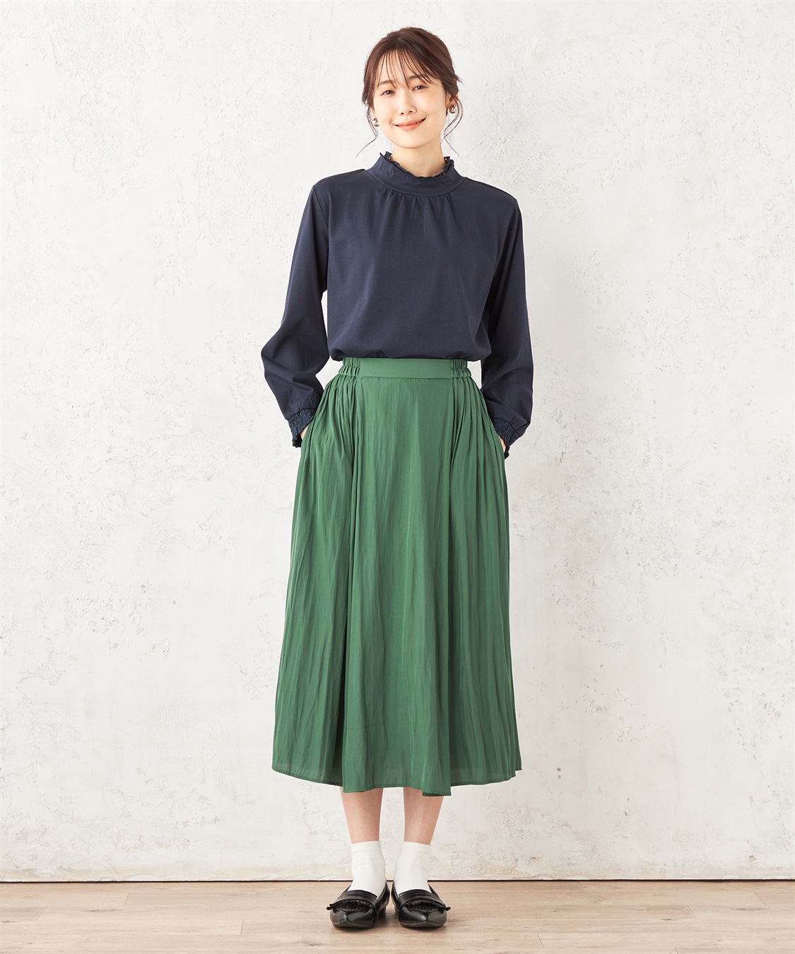 Petit Honfleur レーススリーブプルオーバー_sub_12