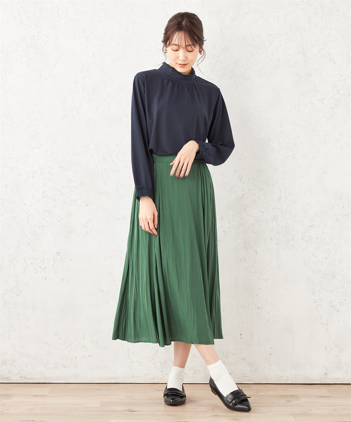 Petit Honfleur レーススリーブプルオーバー_sub_13