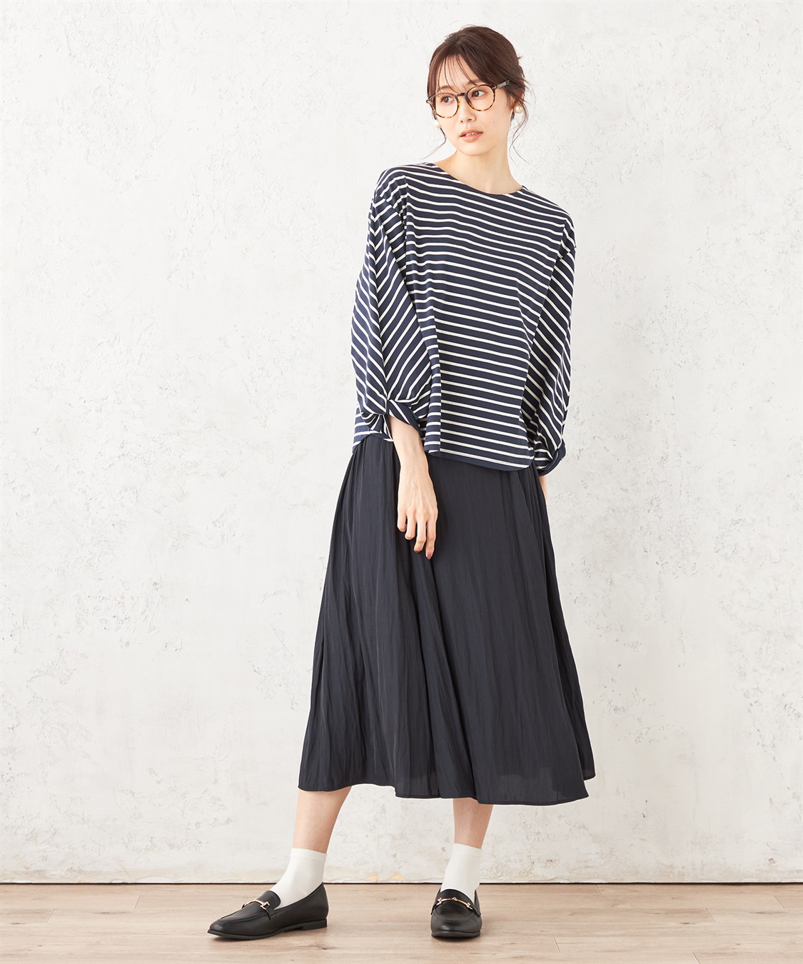 Petit Honfleur デザインボーダープルオーバー_sub_13