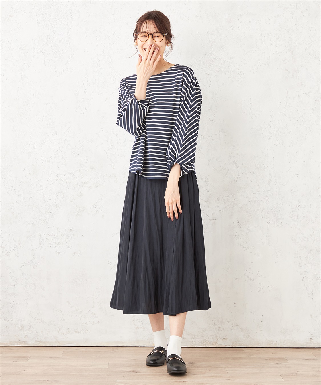 Petit Honfleur デザインボーダープルオーバー_sub_14