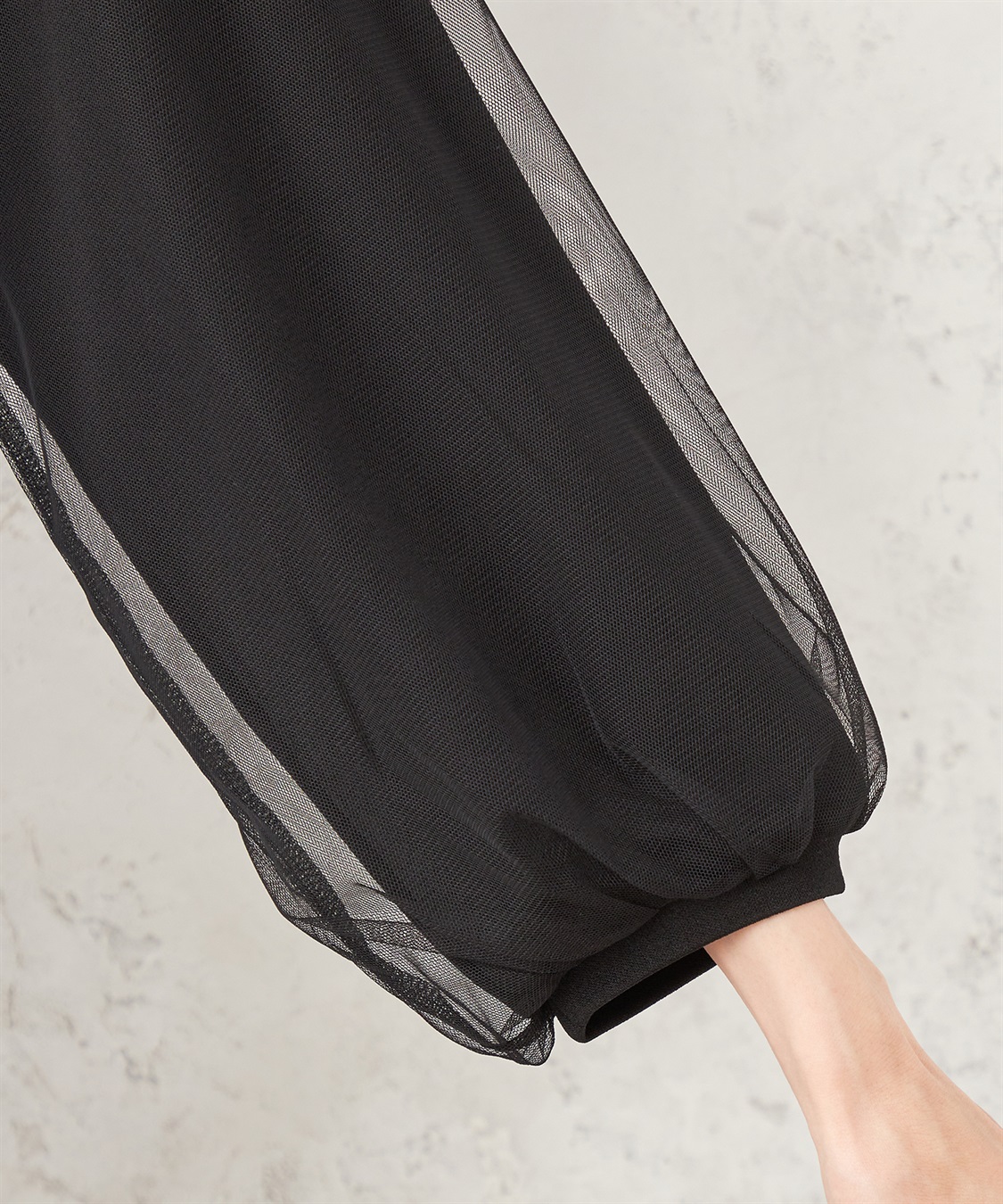 Petit Honfleur チュールスリーブプルオーバー_sub_7