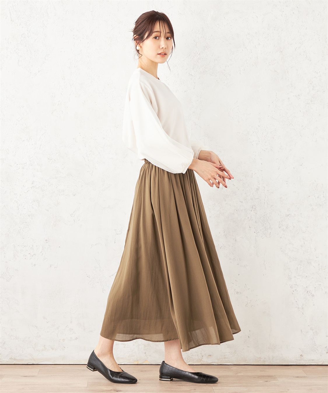 Petit Honfleur チュールスリーブプルオーバー_sub_19